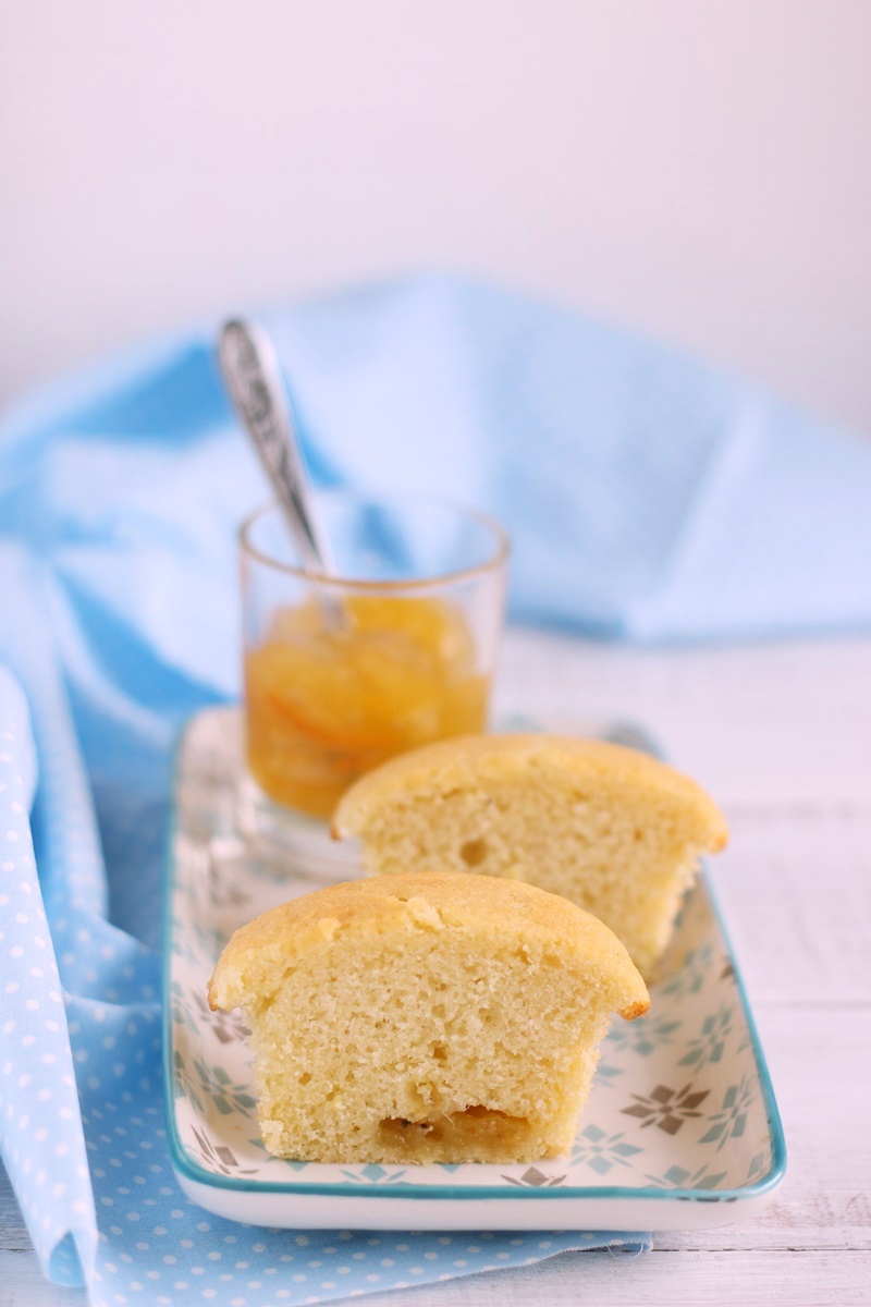 muffin panna e marmellata